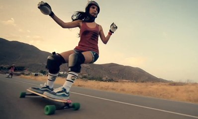 Girls are Riding in Endless Roads 1 - Yellow Horizons