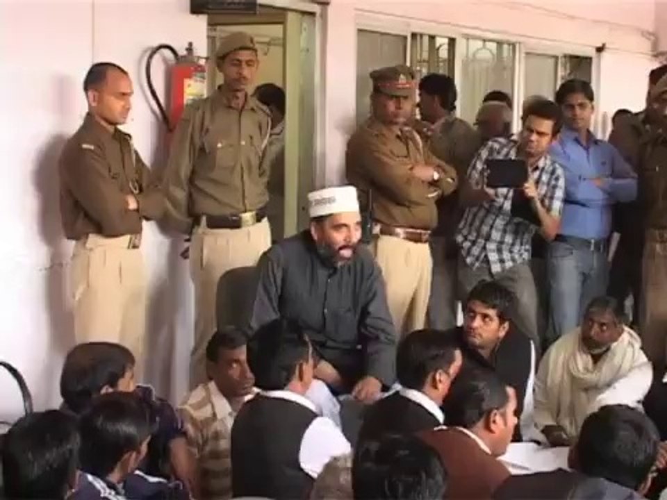 Gopal ji in support with the farmers for their rights.