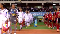 【サッカー】第4回U-17女子W杯2014 GL第1戦 コスタリカ0-3ベネズエラ ハイライト（観衆3万4453人）