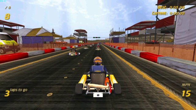 Super Karts HD on Dolphin Emulator part2