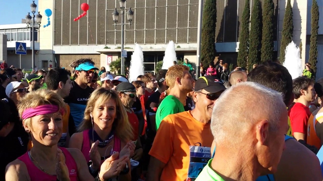 Marathon de Barcelone 2014. (départ)