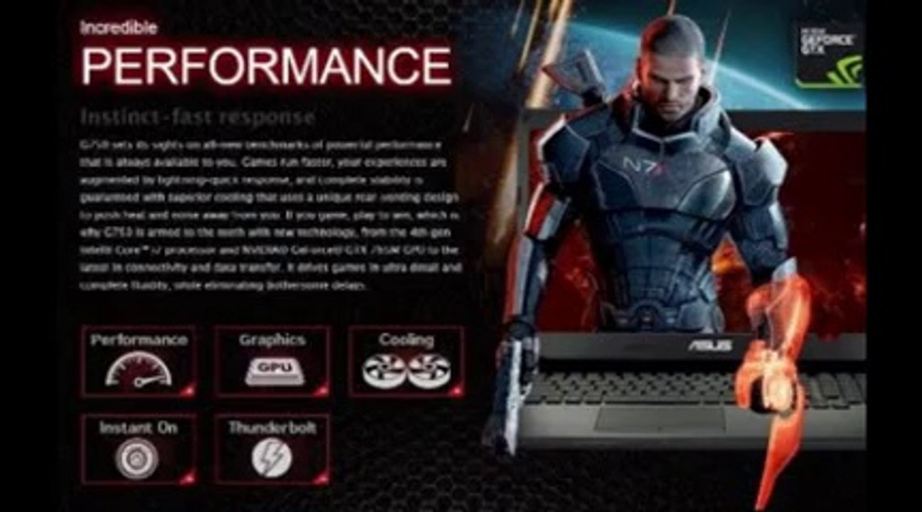 ASUS Gaming ROG G750JW Core i7-4700m, 1TB 16GB, nVIDIA GTX765 2GB, 1920x1080