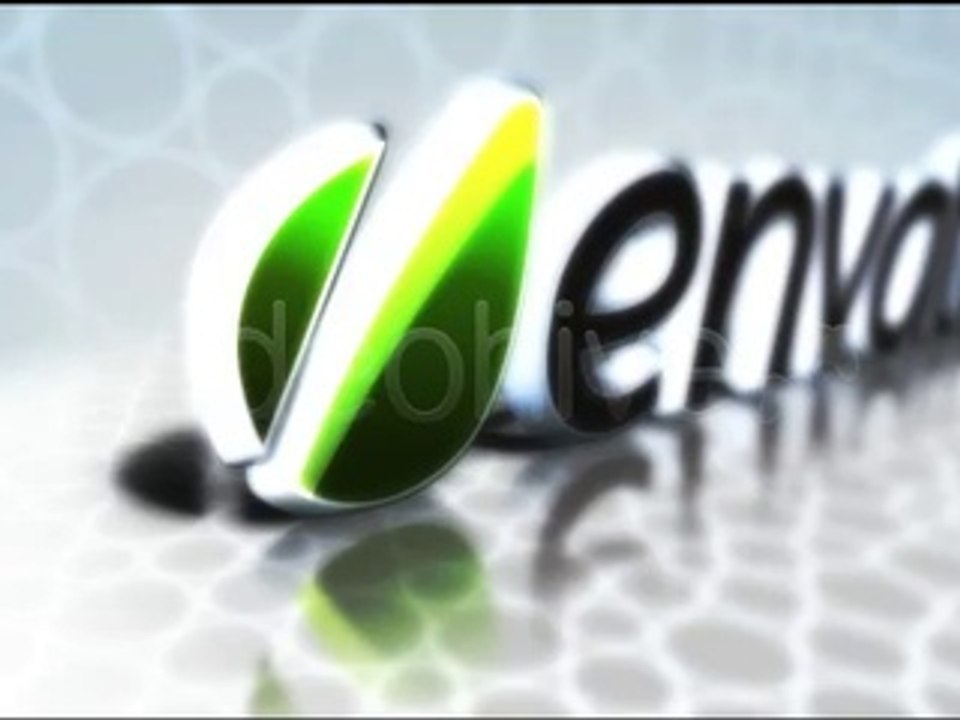 3D Golden Bevel Logo - After Effects Template