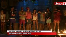 Survivor'da Ünlüler adasından ilk veda