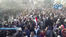 الآلاف يشيعون جثمان شهيد الشرطة في مسقط رأسه بمركز السنبلاوين بـالدقهلية