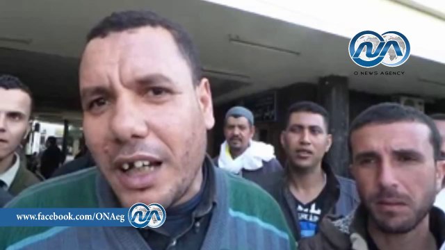 وقفة احتجاجية لأهالي الساحل القبلي بالبرلس للمطالبة بإزالة التعديات على 85فدان