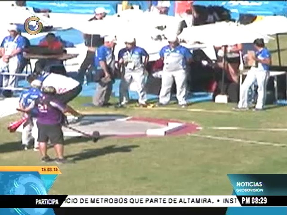 Venezolana Ahymara Espinoza subcampeona en lanzamiento de bala de Suramericanos