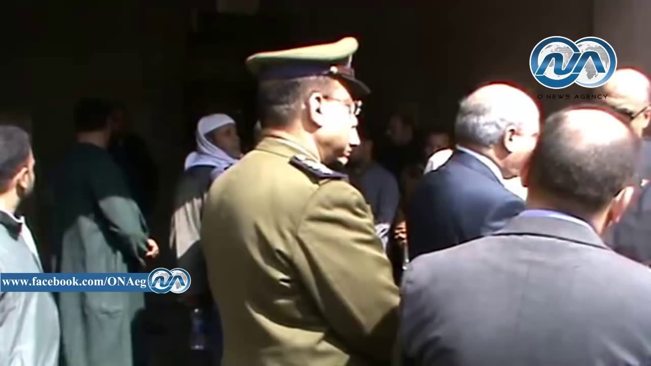 الطب الشرعي بالمنصورة يعاين جثمان #أمين_شرطة الدقهلية بحضور مدير الأمن