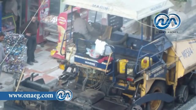 بدء أعمال رصف شوارع مدينة بني سويف بتكلفة 70 مليون جنيه