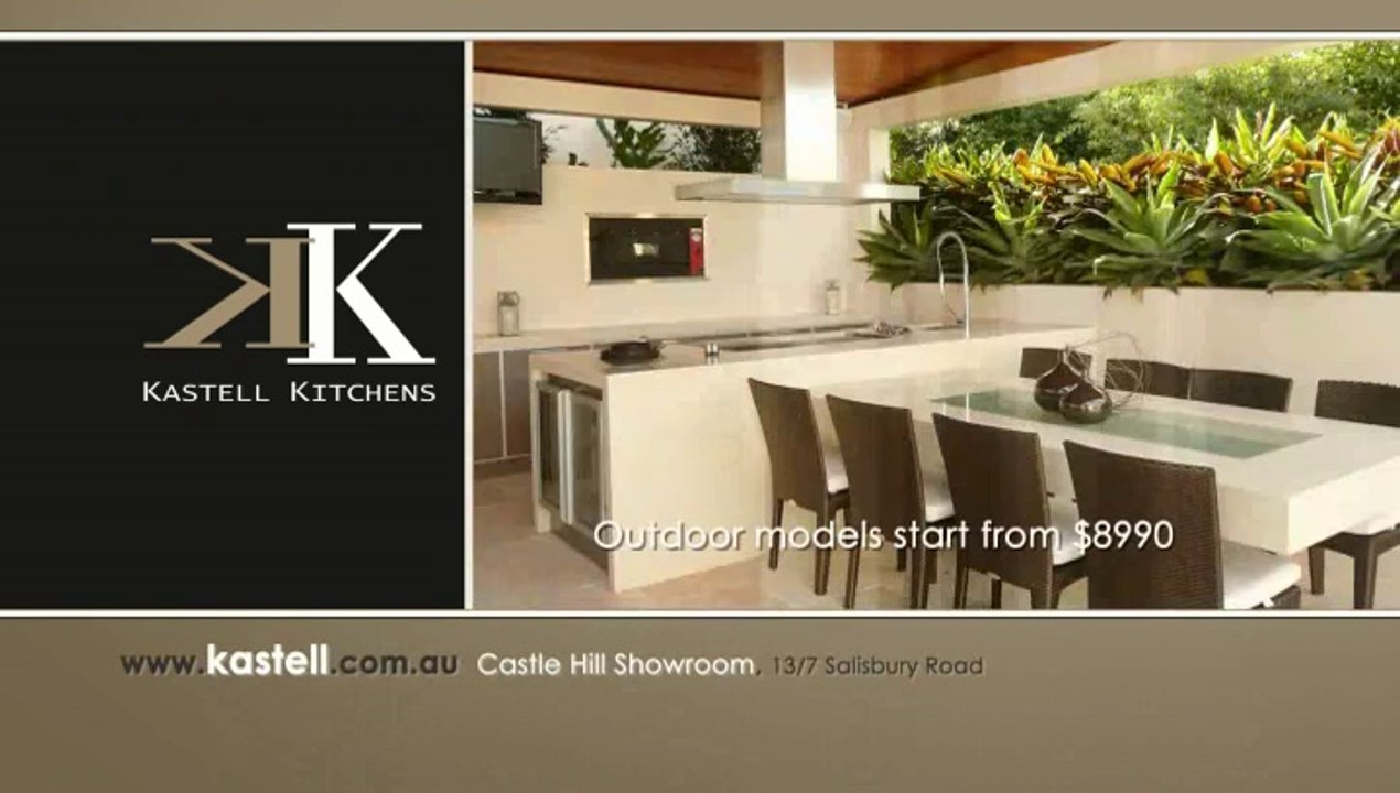 Kastell Kitchens - Designing Outdoor Kitchens in Sydney, Australia
