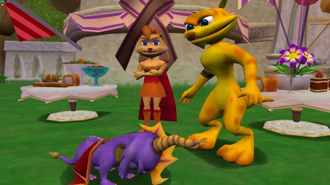 Spyro Enter The Dragonfly HD on Dolphin Emulato...