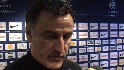 PSG - ASSE (2-0) : Christophe Galtier "le PSG mérite largement sa victoire"