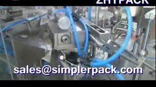 Candy particles zipper bag packing machine