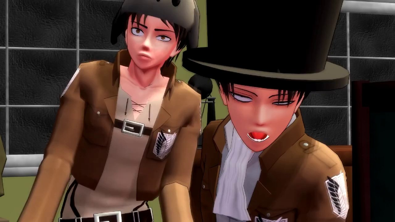 [MMD SNK] Eren & Levi Dadada