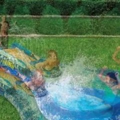 Banzai Wave Crasher Surf Slide Inflatable Body Board 18593