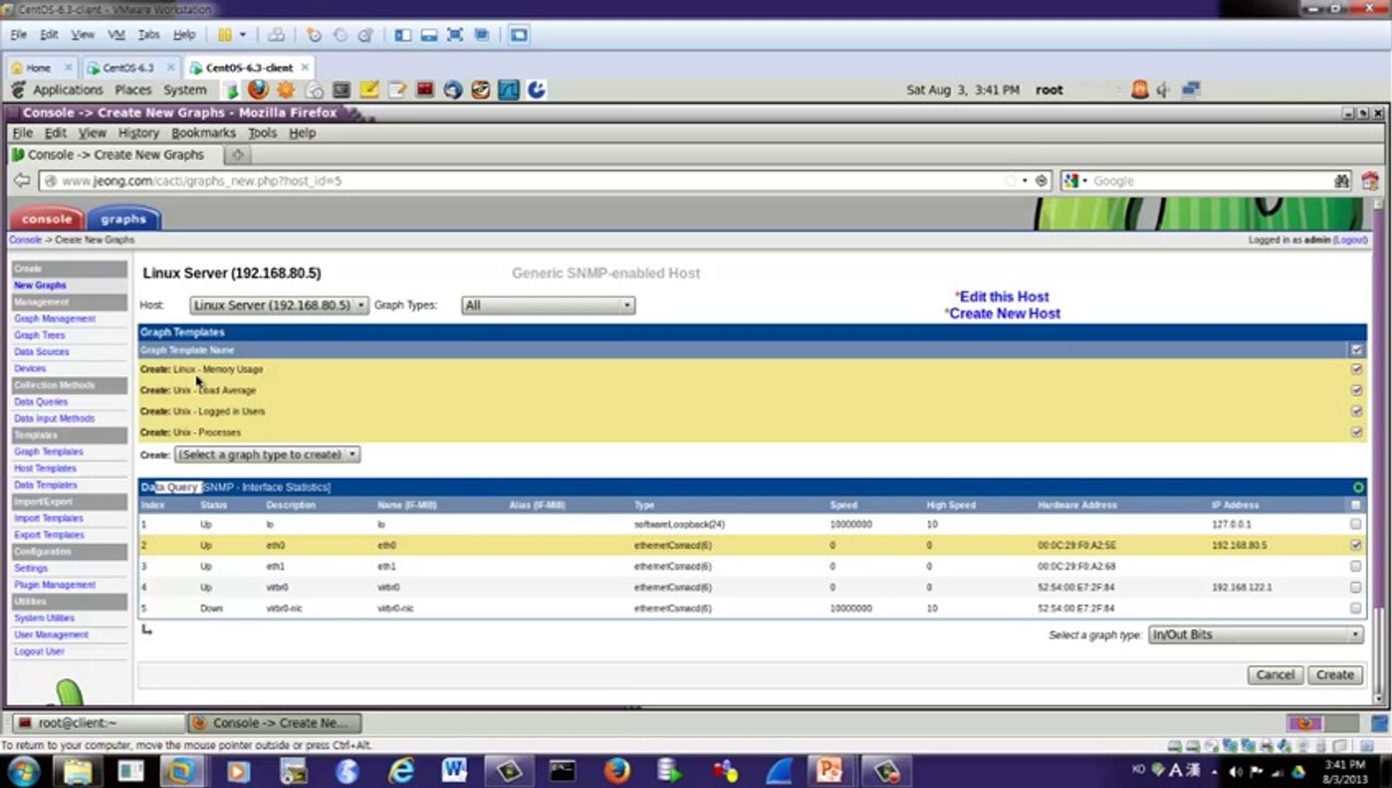 Monitoring Tool on CentOS 6.4 - part 2-_2
