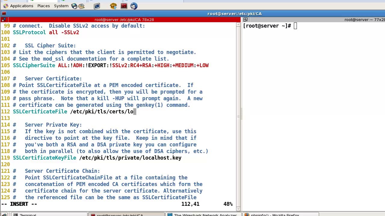 HTTPS setup using mod_ssl on CentOS 5.8 - part 2-_2 - YouTube
