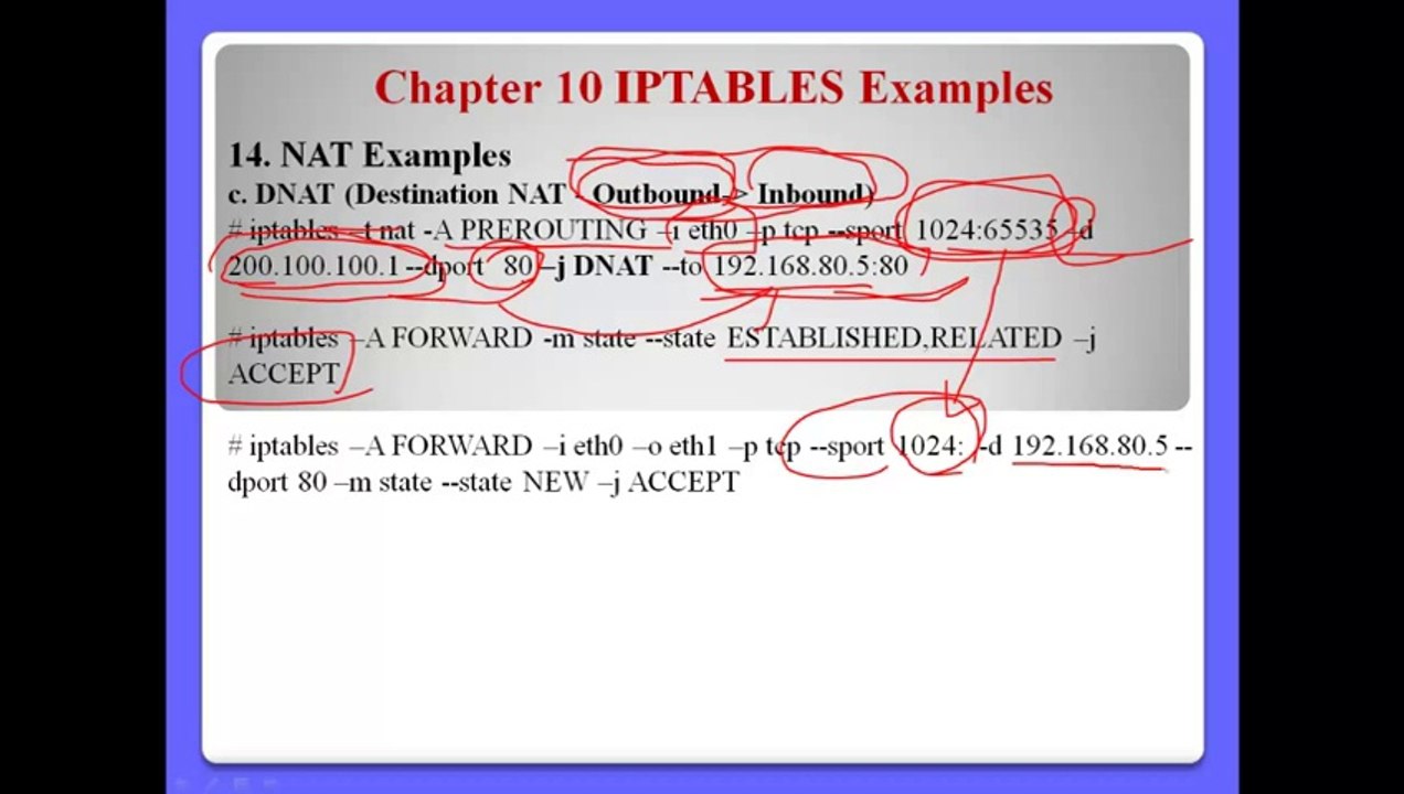 IPTABLES - Linux Firewall - part 3-_3 - YouTube