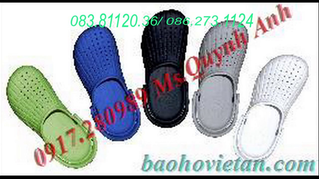 Dép chống tĩnh điện dùng trong phòng sạch Việt An mẫu mã đa dạng giá rẻ