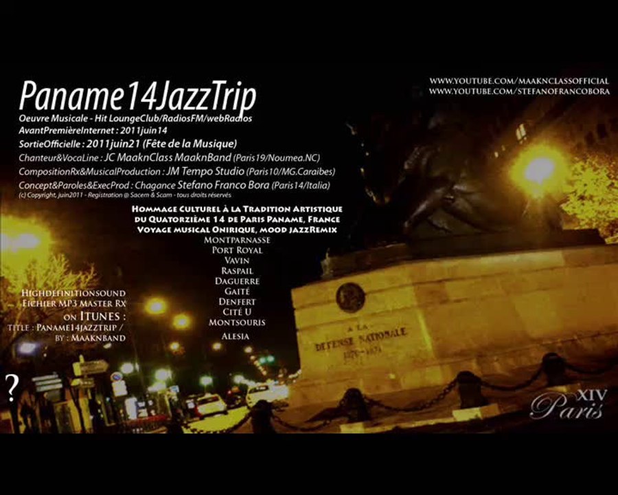 MaaknClass - Paris 14 Jazz Trip -  ( Paris Jazz Club Underground Playlist )