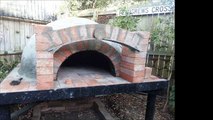 Making Wood Fried Pizza Oven