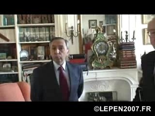 LePen & Mégret en coulisse (20.12.2006)