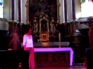 Récital à l'église de Dabo