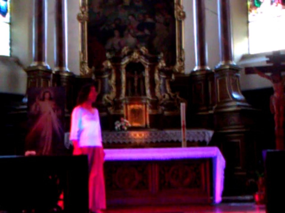Récital à l'église de Dabo