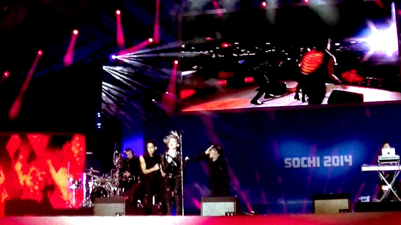 GALA performs live at the Winter Olympics 2014, Sochi
