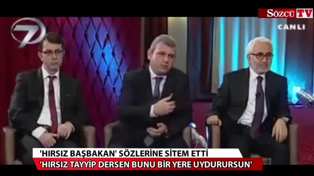 Başbakan'dan canlı yayında gaf
