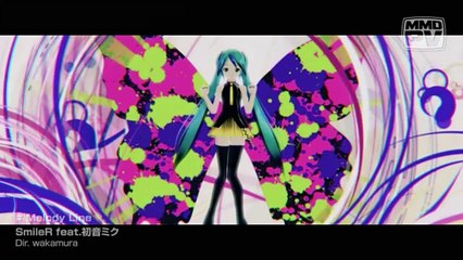 初音ミク - Melody Line MMDPV