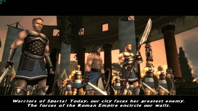 Spartan Total Warrior HD on Dolphin Emulator (Widescreen Hack)
