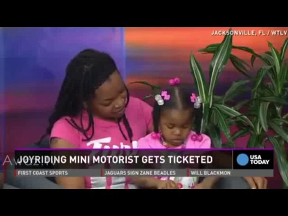 2-year-old joyrider ticketed by cops