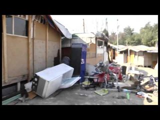 Napoli - I rom abbandonano il campo di Poggioreale -live- (16.03.14)