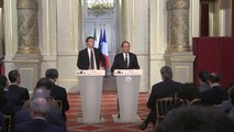 Parigi - Conferenza stampa Renzi - Hollande (16.03.14)