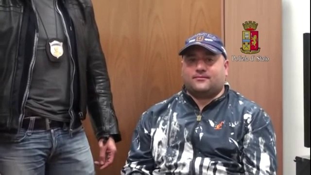 Napoli - Camorra, arrestato il boss Angelo Cuccaro latitante da due anni (16.03.14)