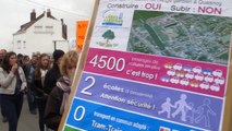 Manifestation du collectif des Anges Gardiens à Quesnoy-sur-Deûle