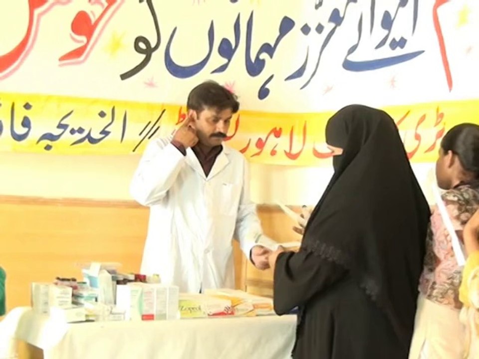 FREE MEDICAL CAMP BY NADIA BATOOL BOKHARI 1.5.13