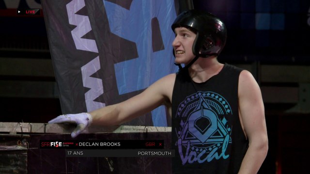 3rd place - Declan BROOKS - SFR FISE Xprérience Marseille 2014