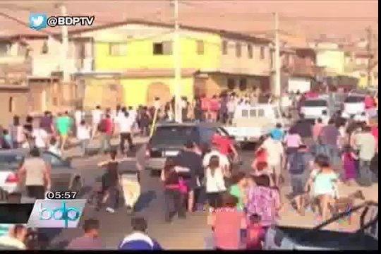 Sismo de 6,2 grados sacudió el norte de Chile y se sintió en el sur del Perú (1/2)