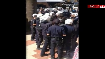 Aydın'da Erdoğan mitingi öncesi gözaltı