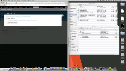 Drupal Tutorials #1.5 - Clean URLs