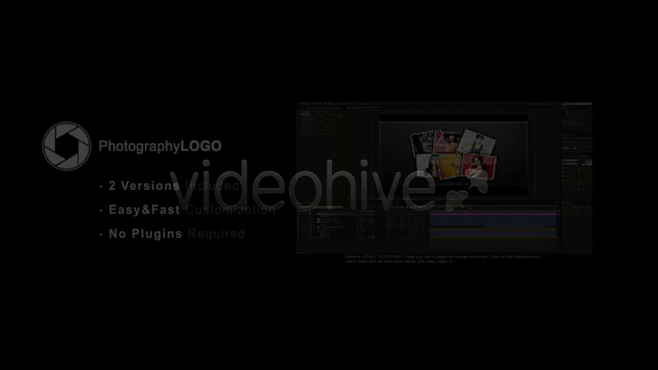 Photography Logo - After Effects Template