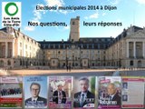 Elections municipales à Dijon, question sur les écoquartiers