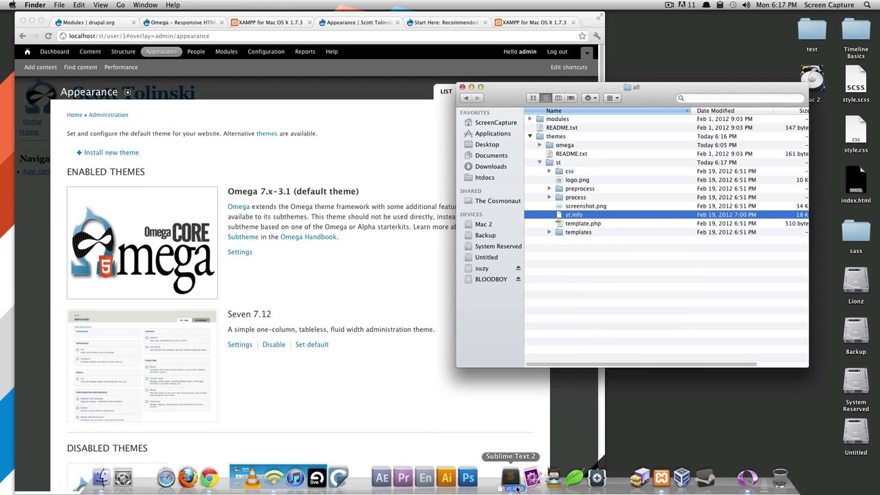 Drupal Tutorials #5 - Creating a subtheme