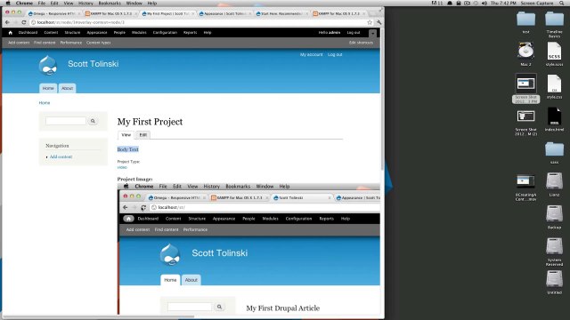 Drupal Tutorials #9 - Custom Content Types Part 2 Manage Display
