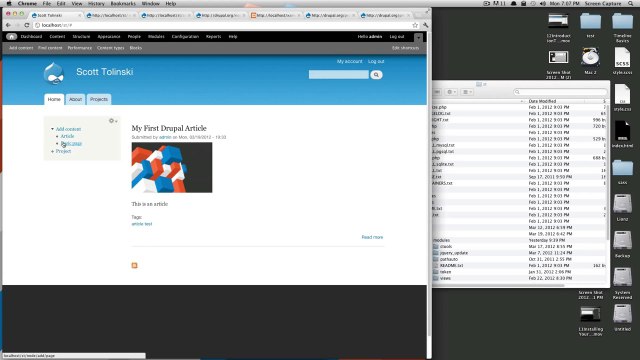 Drupal Tutorials #14 - An Introduction To Menus