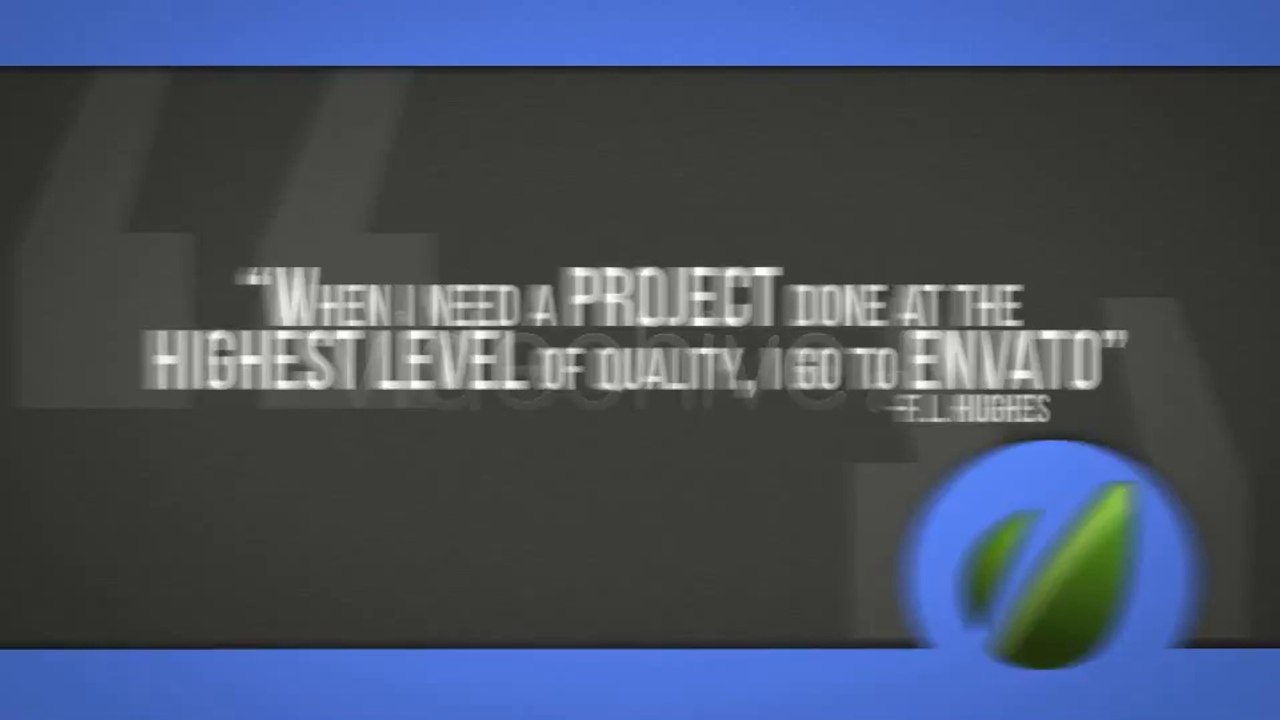 Show Off Your Testimonials - After Effects Template