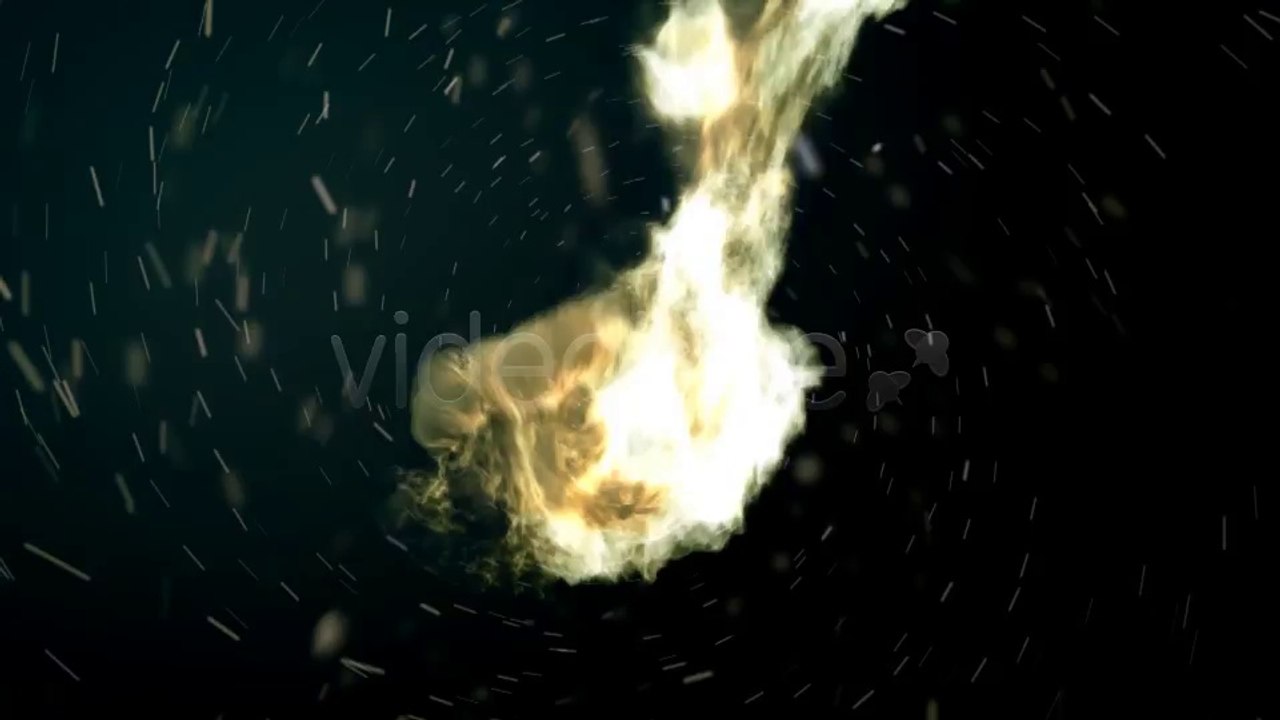 Fiery logo - After Effects Template
