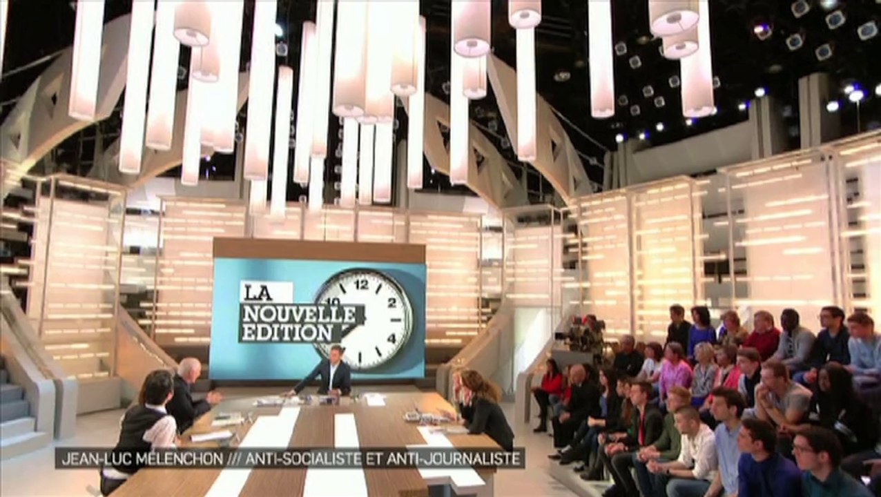Jean-Luc Mélenchon traite un journaliste de "crétin, abruti et vermine"